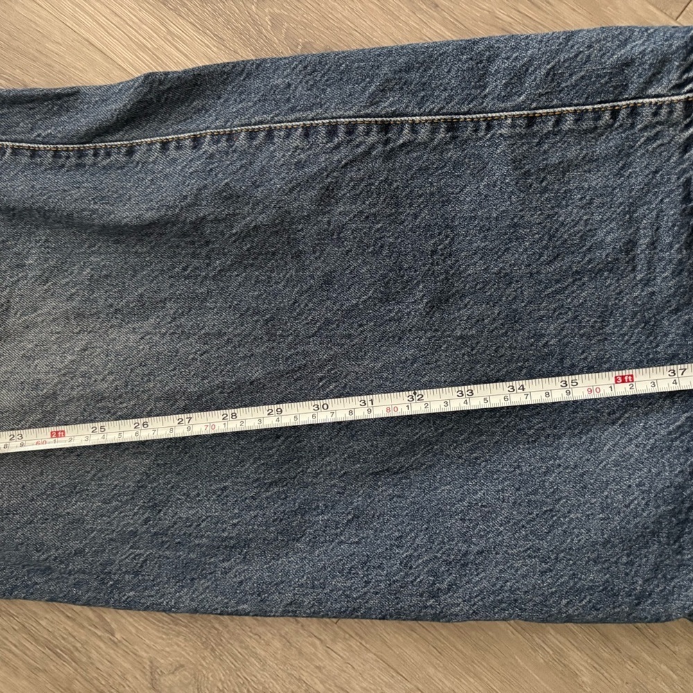 Classic Denim Wide Leg Women's Jeans - Picture 5 of 5